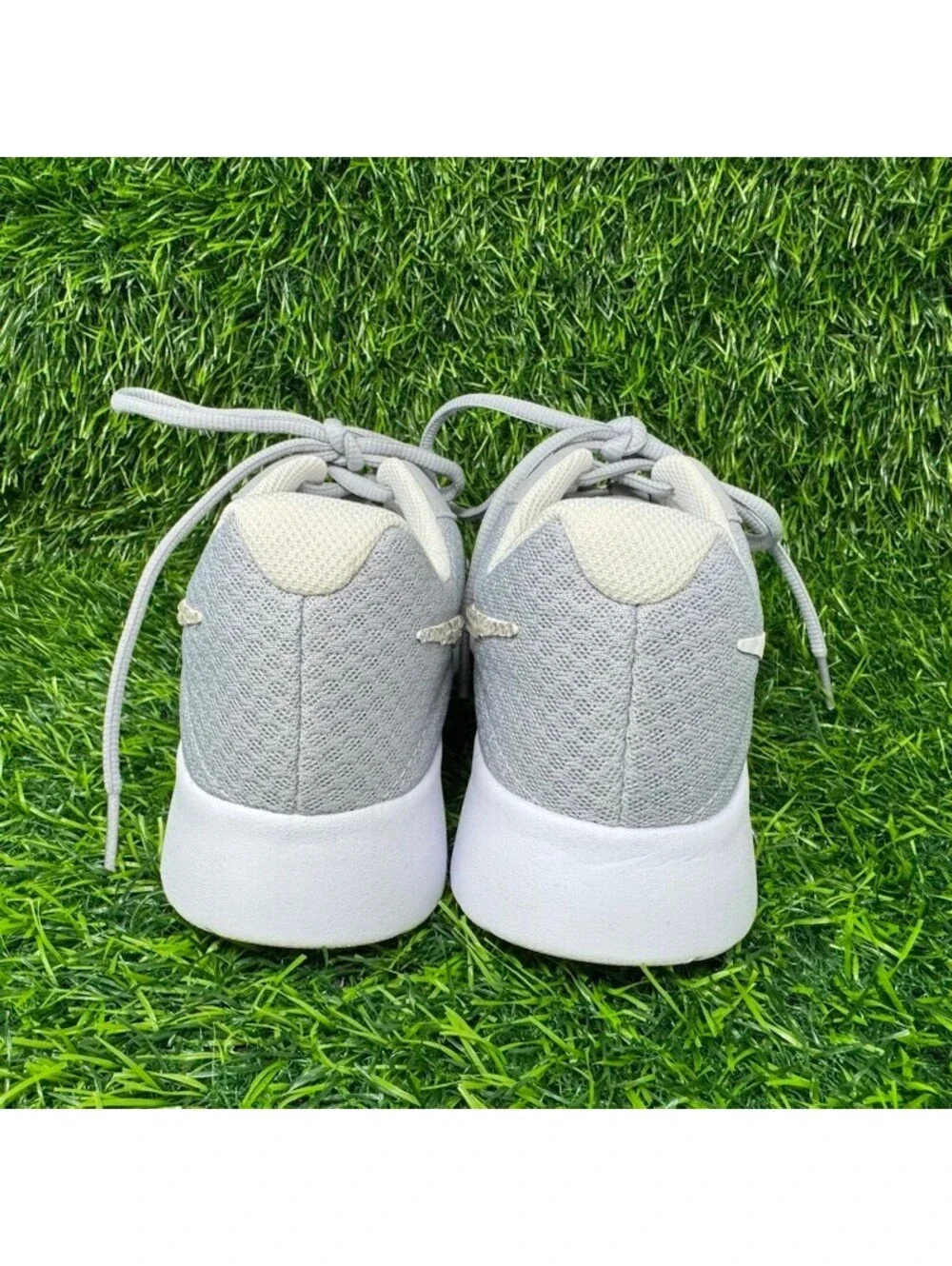 Nike Tanjun Running Sneakers 812655-010 Womens 8 Gray Mesh Lightweight 2238